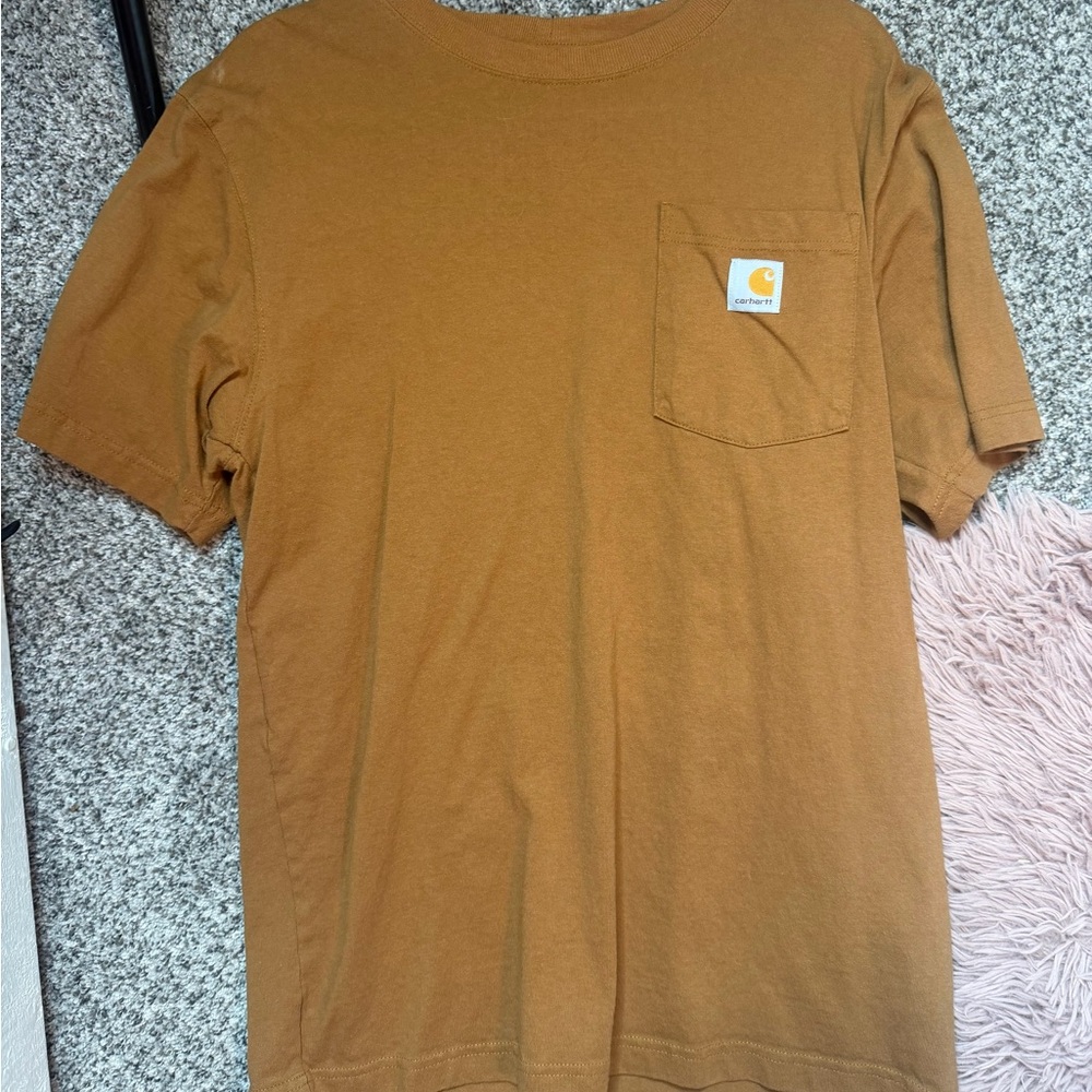Carhartt Men's Tan Short Sleeve Tee